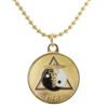 Bronze Bio-Harmonizer Triangle Pendant